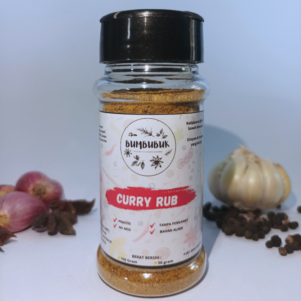 

Bumbubuk Dry Rub Curry / Bumbu Bakar Kari / Ayam Panggang / Spicy Hot Chicken / Ayam Goreng Kari / Ayam Rempah / Marinasi Ayam / Bumbubuk / Mix Spice