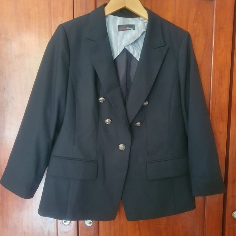 Balmain Black Blazer Brand Zishen LD 105 LK 50 PB 65