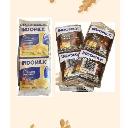 

Indomilk susu kental manis all varian 1 renceng isi 6 pcs