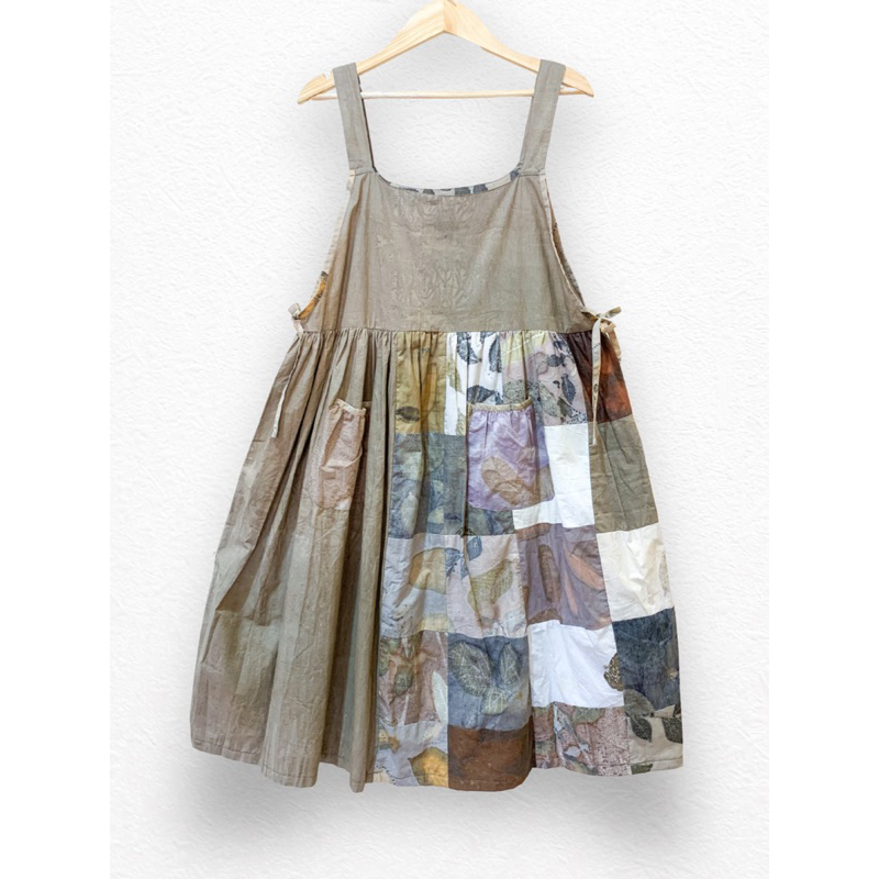 Overall Ecoprint Perca Rok Midi