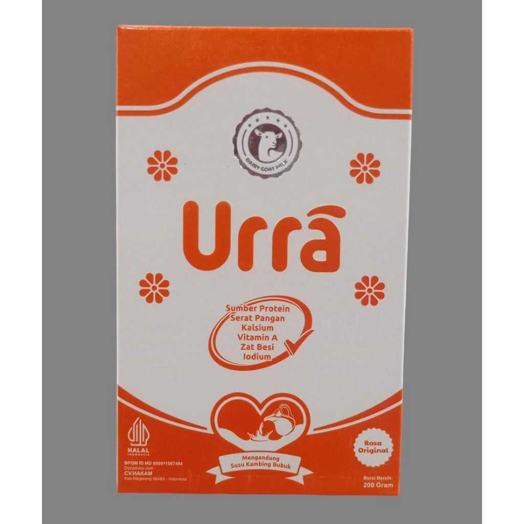 

URRA | Susu Kambing Penambah Tinggi & Berat Badan, 200gr