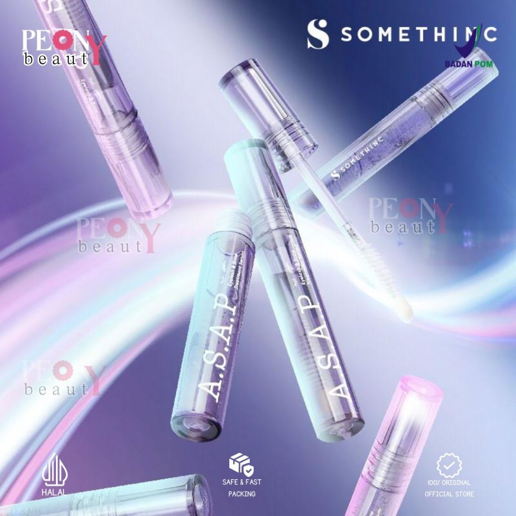 SOMETHINC ASAP Eyelash & Brow Treatment (Serum Bulu Mata  dan Alis) | Penumbuh Bulu Mata | Penebal A