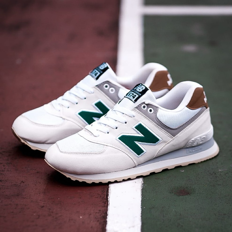 NEW BALANCE 574 CREAM GREEN