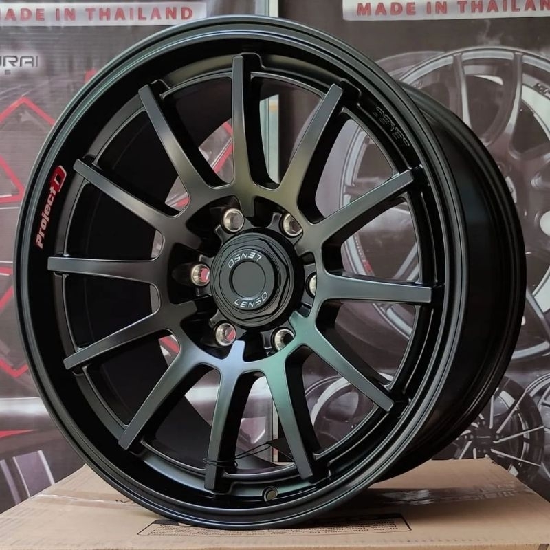 velg racing mobil 18 ORIGINAL LENSO THAILAND PROJECK TDQ ORI velg racing mobil r18 velg racing Pajer