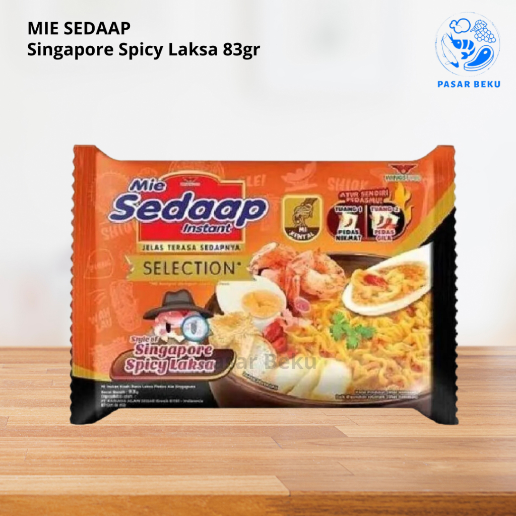 

Mie Sedaap 83gr Singapore Spicy Laksa Viral Pasar Beku Padang