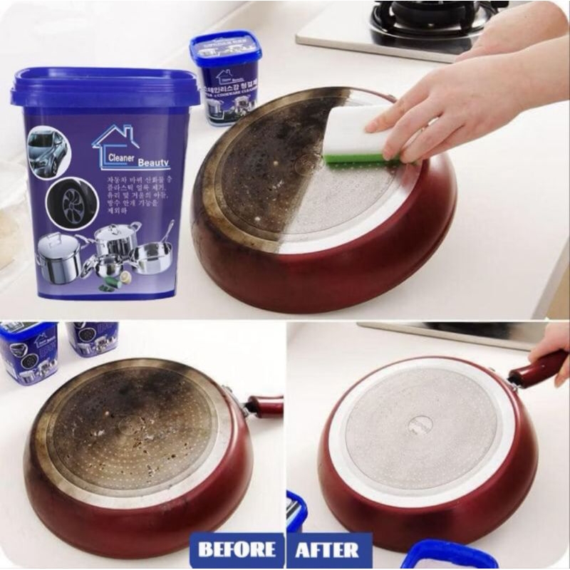 cleaner beauty/krim pembersih kerak panci serbaguna
