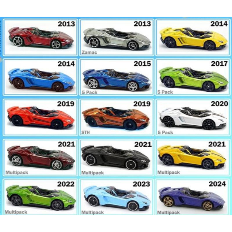 Hot Wheels LAMBORGHINI AVENTADOR J