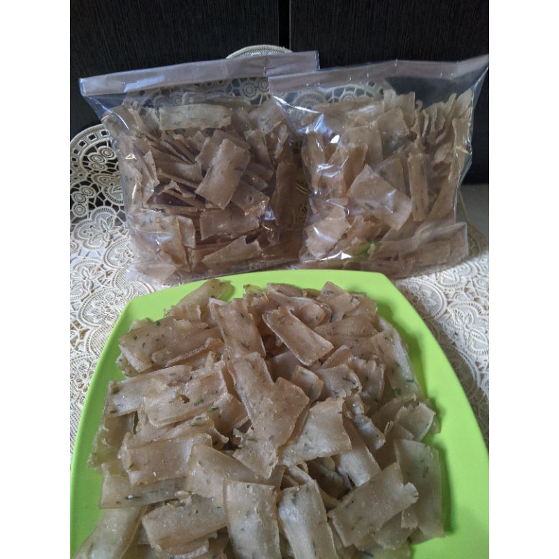 

Kerupuk Bawang/ kerupuk Gendar Mentah Bundling 4pcs MURAH