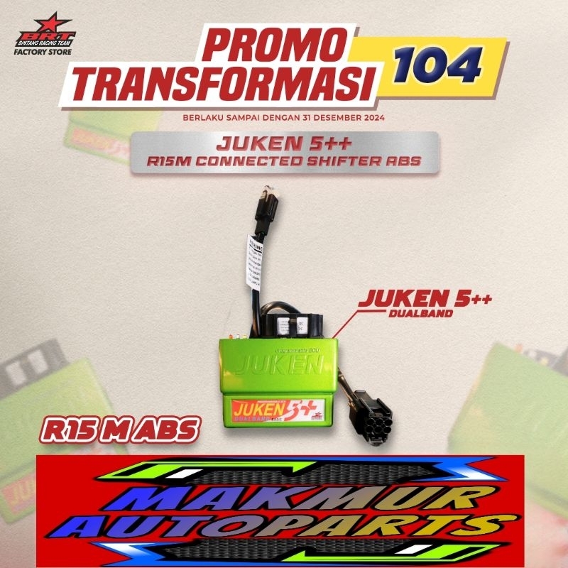 Ecu Juken 5++ BRT Yamaha R15M R15 V4 Dualband Racing turbo pro - BINTANG RACING TEAM BRT