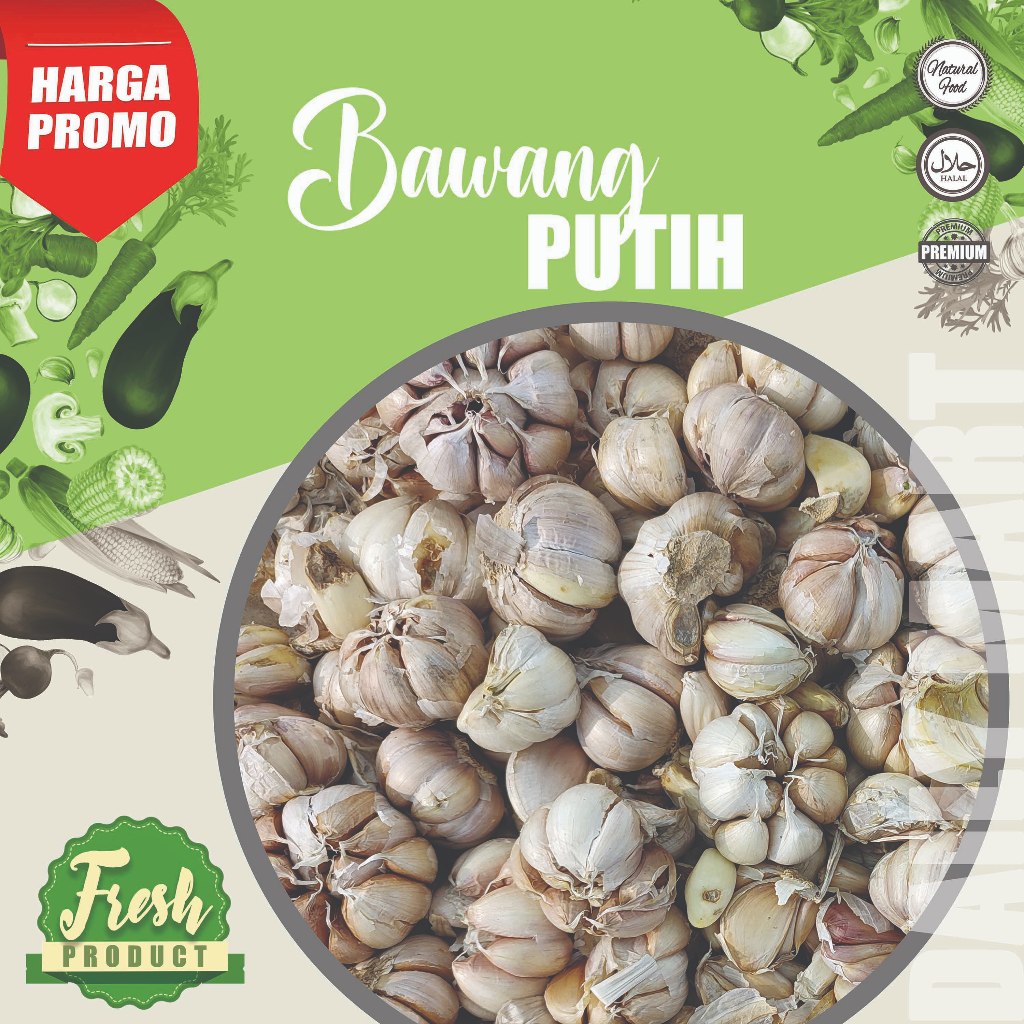 

Bawang Putih 250 GR (FRESH/SEGAR)