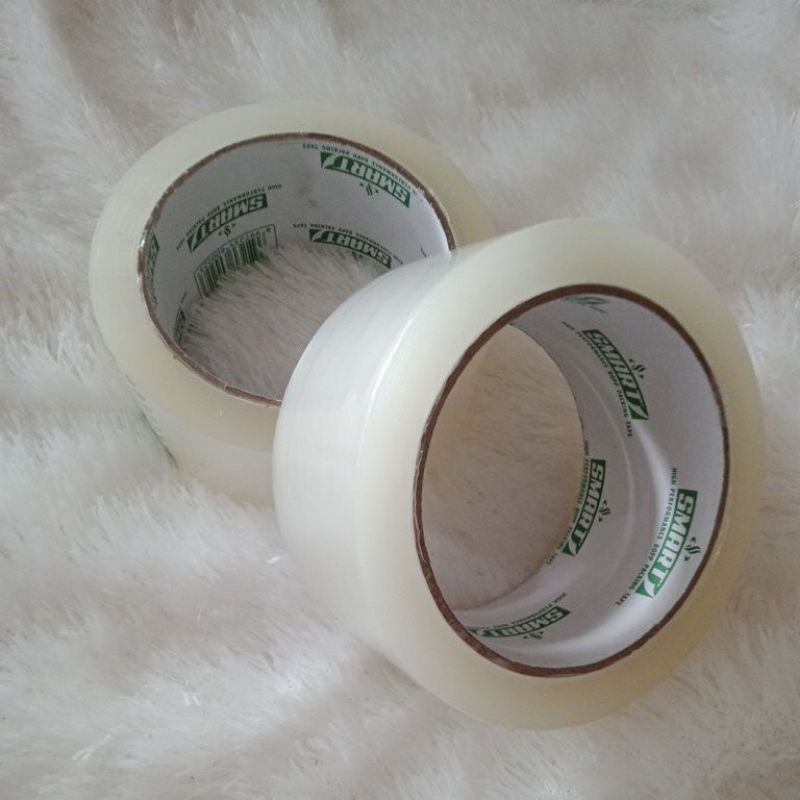 

Lakban bening smart / packing tape solasi 48mm x 100 yard