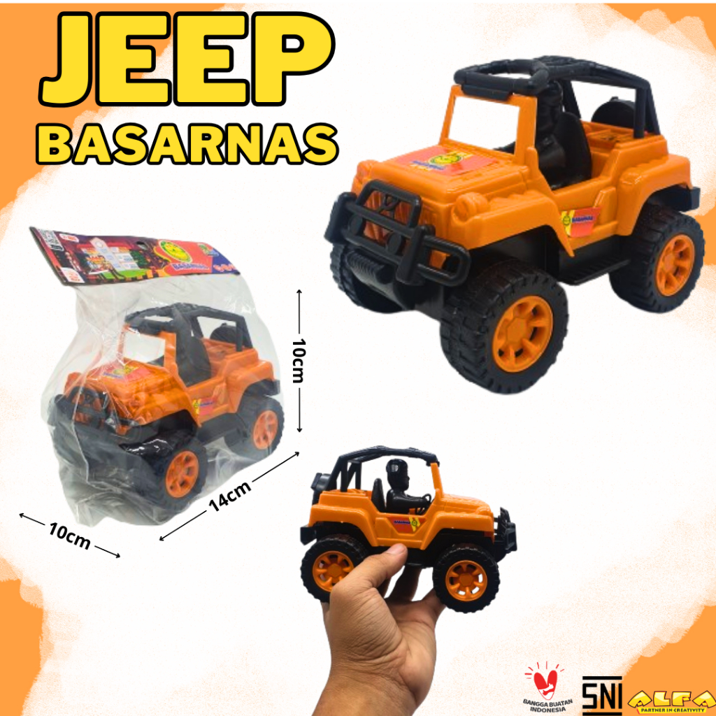 Toko Mainan ALFA Jeep Basarnas OCT-7269