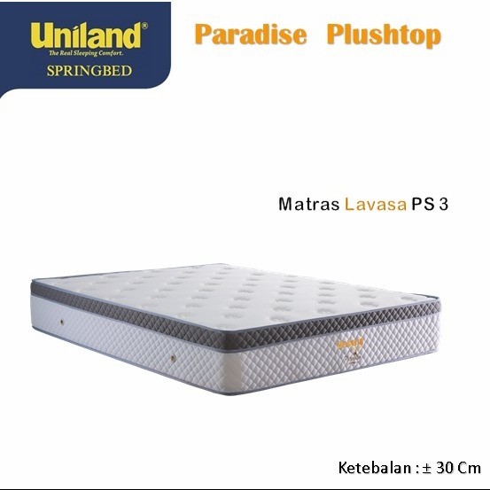 Springbed UNILAND NEW PARADISE plushtop 180X200 MATTRESS ONLY