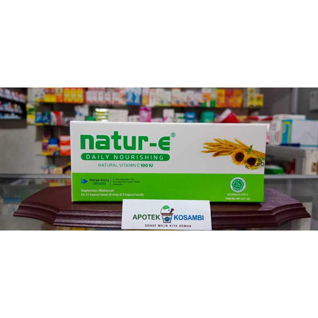 100 IU 32 KAPSUL (HIJAU) NATUR-E