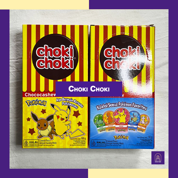 

[1BOX] Choki Choki Chococashew 20pcs - Choki Choki Pokemon - Pokemon Choki Choki