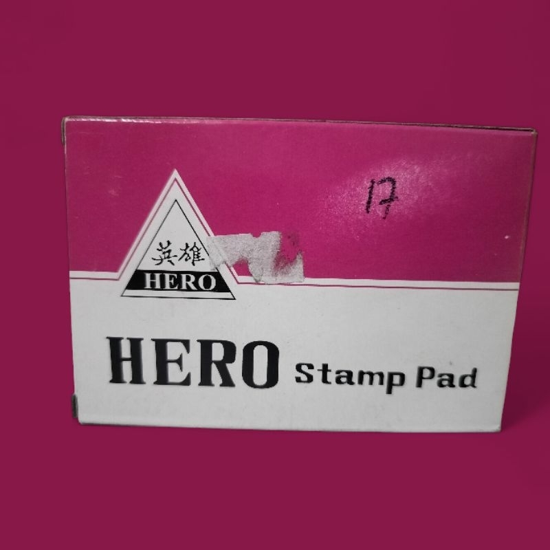 

bantalan/tempat stampel/stampad HERO