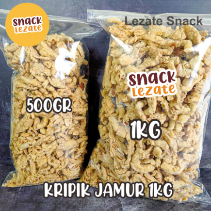 

Kripik Jamur Tiram Crispy 1kg Kiloan Murah Enak Gurih / Keripik Jamur Crispy Kiloan Snack Grosir Crispi