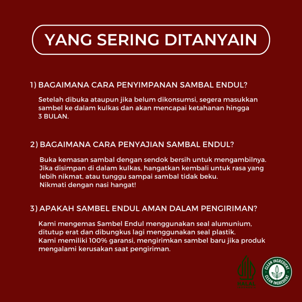 

JKL Sambel Endul - Sambel Bawang Lidah Mertua (Paket 3) - Lebih Hemat - SAMBEL BAHAN PREMIUM LESS