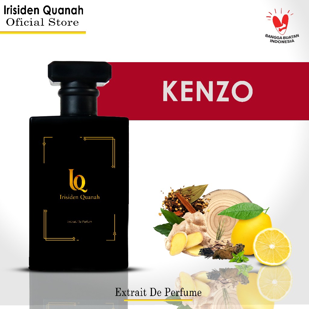 KENZO - Parfume Pria Tahan Lama Aroma Fresh Maskulin Elegan Inspired By IQ | Minyak Wangi Parfume Fa