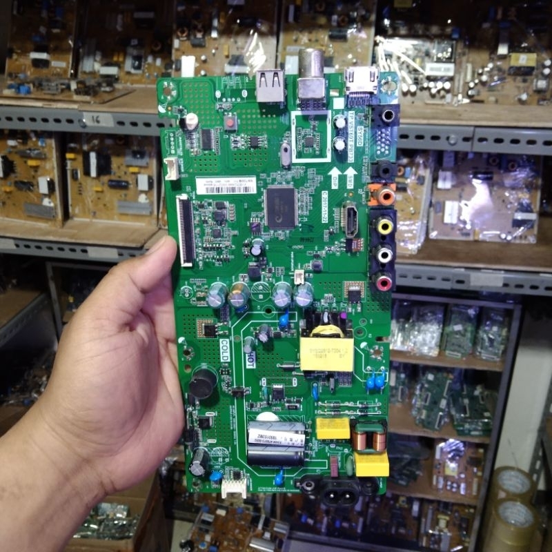 MB TV LED PANASONIC TH -32F305G ( 60 PIN ) - MOTHERBOARD - MAINBOARD TV LED PANASONIC TH-32F305G ( 6