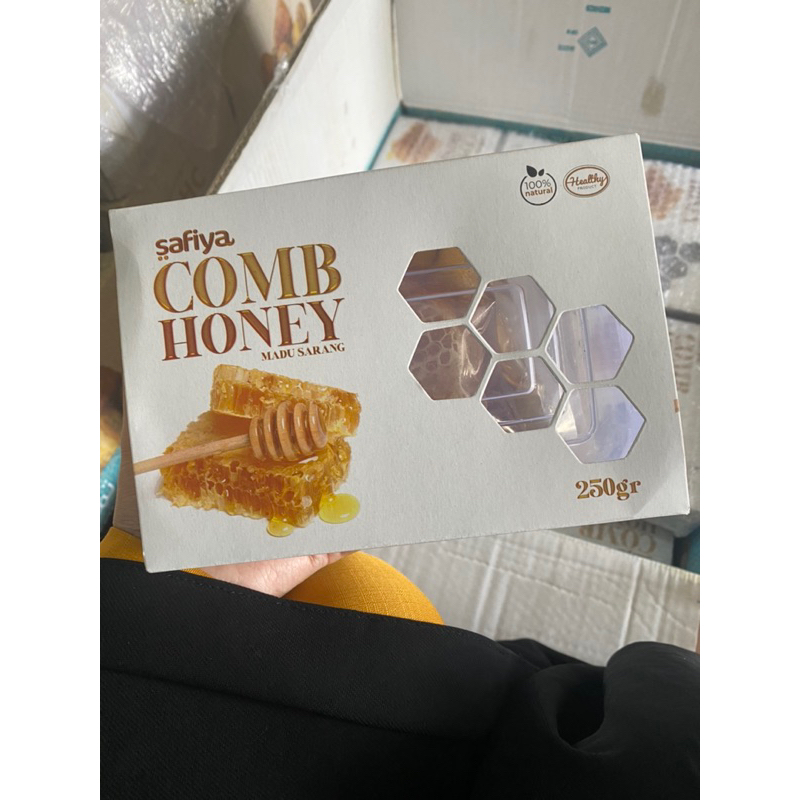 

(250 gram) madu sarang / madu sarang safiya / comb honey