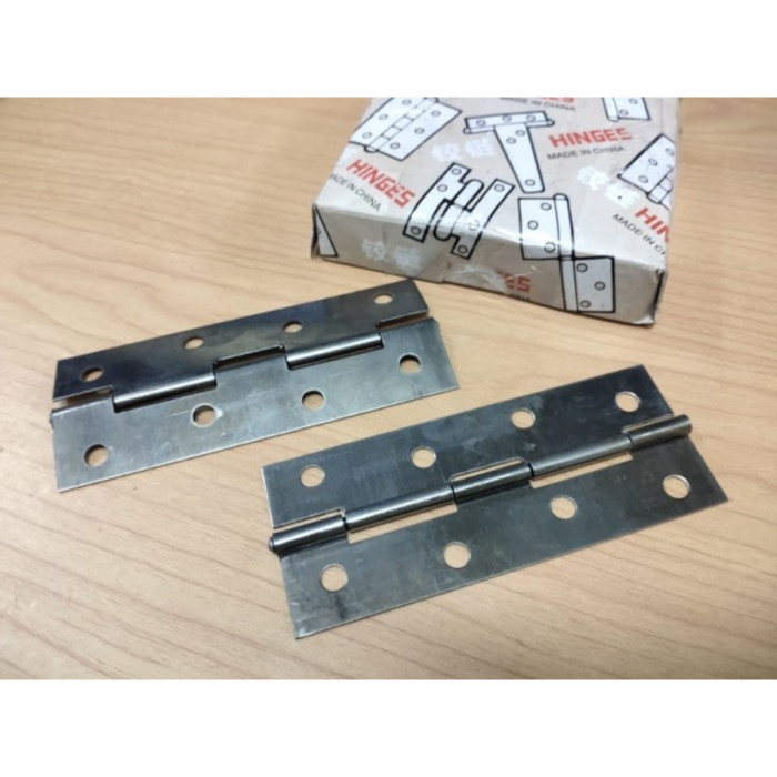 ENGSEL TIPIS RRT  4" / ENGSEL KANDANG LEMARI/ENGSEL KANDANG/ENGSEL GEMBOK PINTU/ENGSEL PAGAR/ENGSEL 