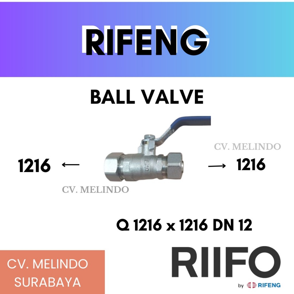 Rifeng Ballvalve Pipa Air Panas / Pipe Ball Valve