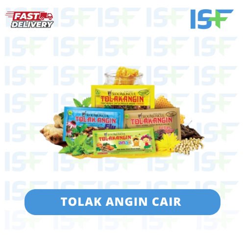 ISF TOLAK ANGIN / TOLAK ANGIN CAIR / TOLAK ANGIN TABLET / TOLAK ANGIN FLU / TOLAK ANGIN JUNIOR