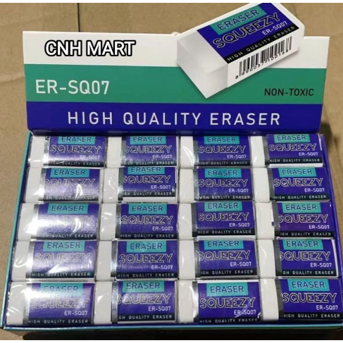 

(Pak/40Pcs) SQUEEZY - Penghapus Pensil ER-SQ07