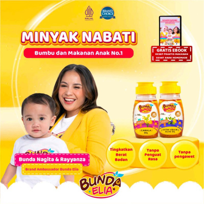 

Bumbu Bunda Elia Minyak Nabati Minyak MPASI Canola Oil EVOO Corn Oil Sunflower Oil Soybean Oil