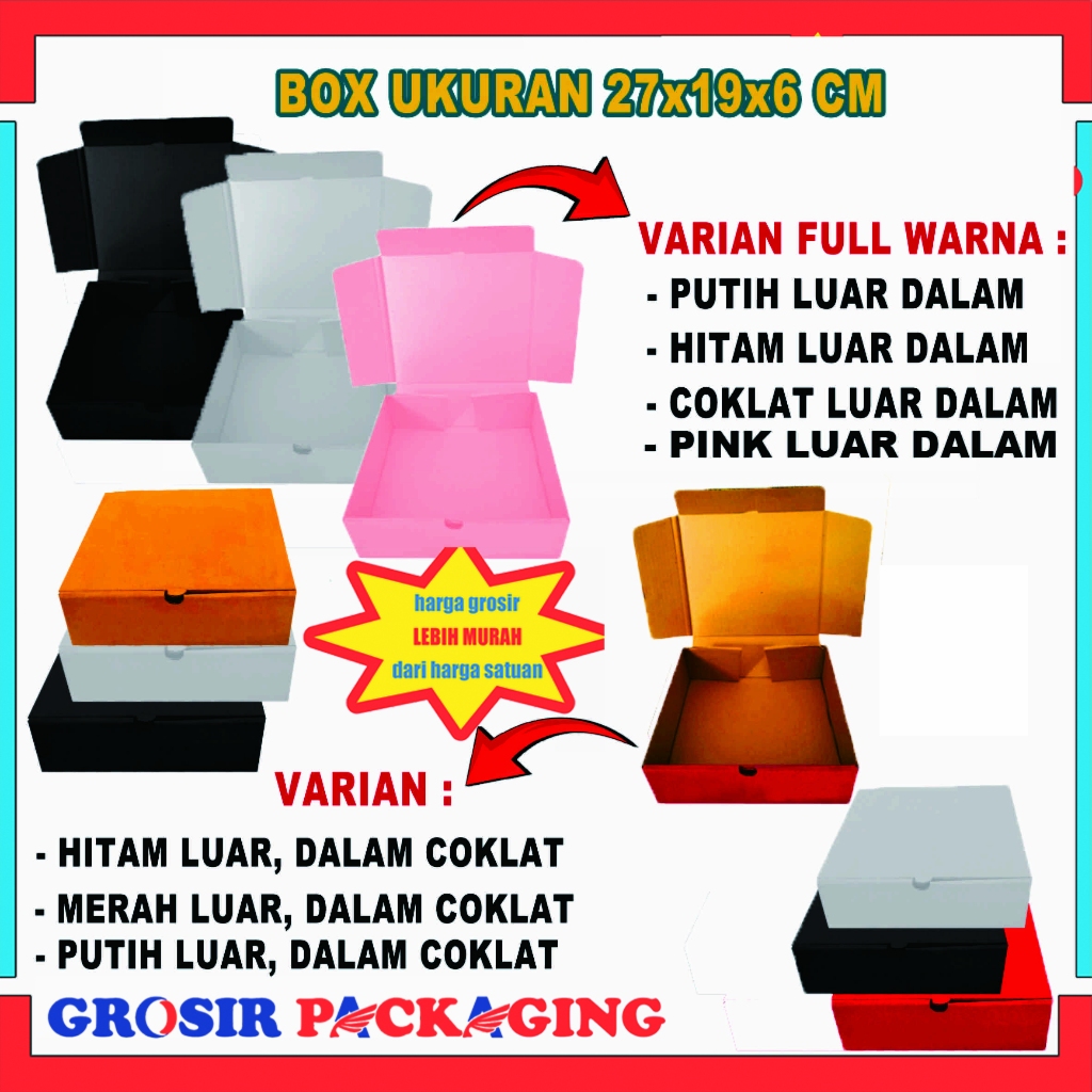 

Box 27x19x6cm | Box Hampers | Kardus | Kemasan