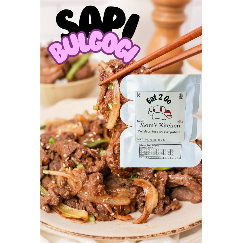 

Sapi Bulgogi_bulgogi beef_healthy food_instant_murah_enak_halal