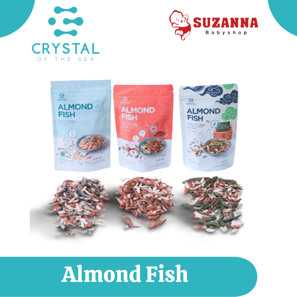 

Crystal Of The Sea Almond Fish / Ikan Teri dengan Kacang Almond