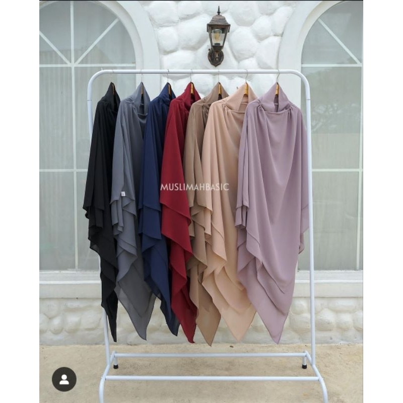 PL Shafiya FK Instan Muslimah Basic - Black