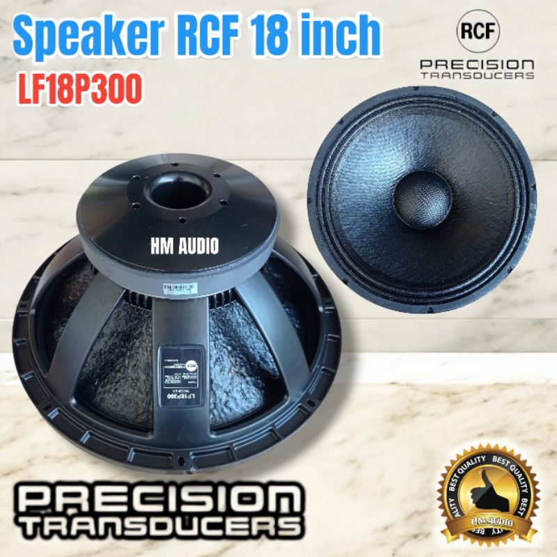 Speaker 18 inch RCF P 300 LF18 P300 Spol 4 inch Daun kulit jeruk coating