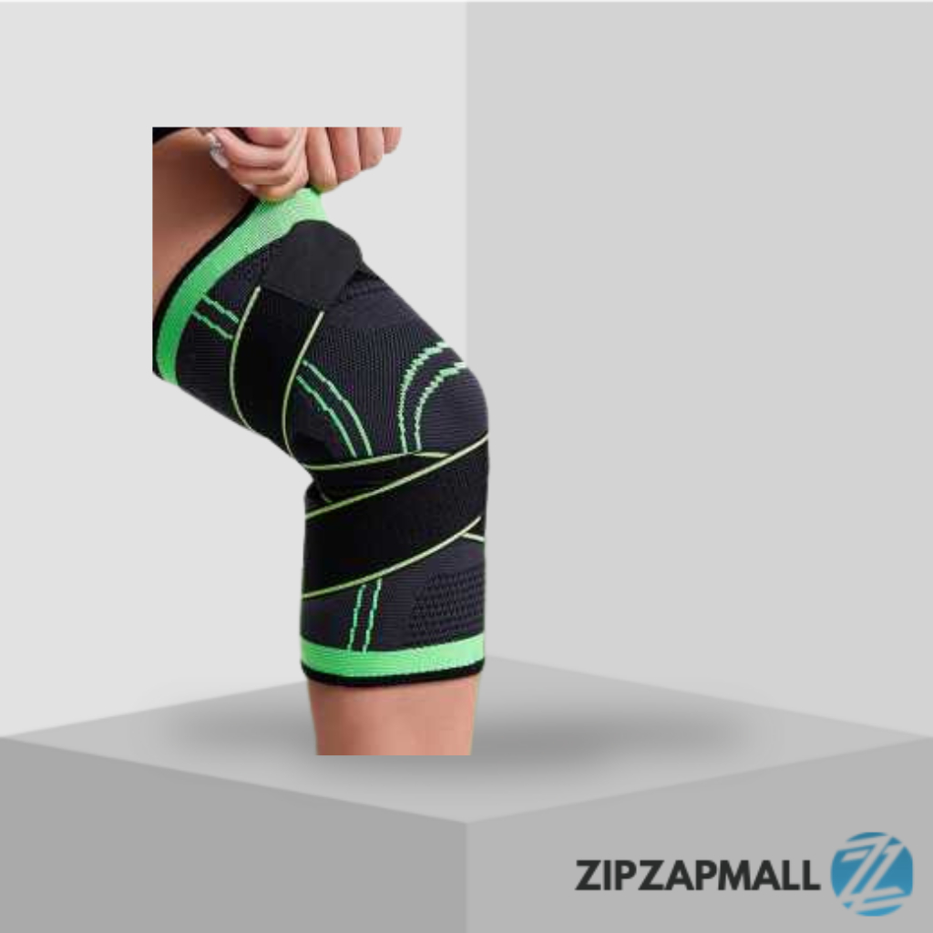 Pelindung Lutut Knee Support Compression Sport Fitness / Deker Penutup Lilit Lutut Cegah Cidera Olah