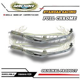 KNALPOT FIZR FIZ R STANDAR RACING FULL CHROME ORIGINAL MACHINE BUKAN ABRT NXL RTX