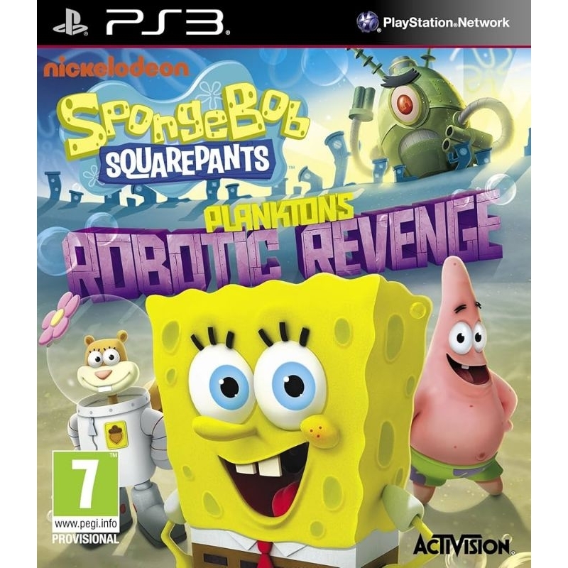 Link Game PKG PS3 - Spongebob Robotic Revenge - game ps2 ps3 ps4 cfw hfw hen gembox bitbox