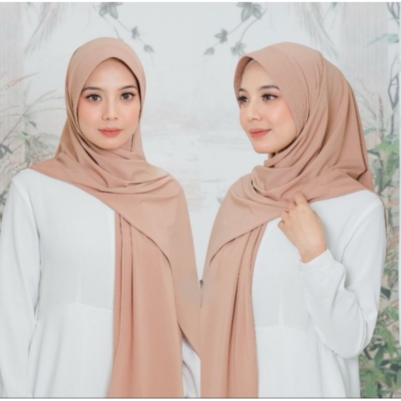 Pasmina Pet Instan Jersey Super Premium/Pasmina Simpel Sehari hari