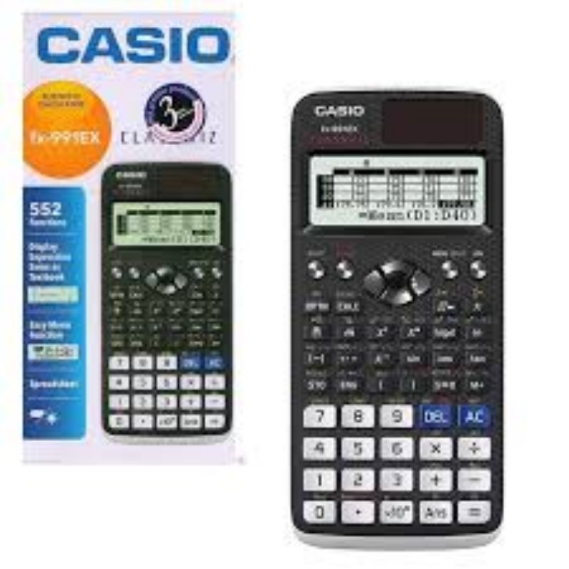 

CASIO Kalkulator Scientific ilmiah FX-991EX / 991ES - Plus 2nd Edition FX-82ms Kalkulator Casio Scientific Calculator