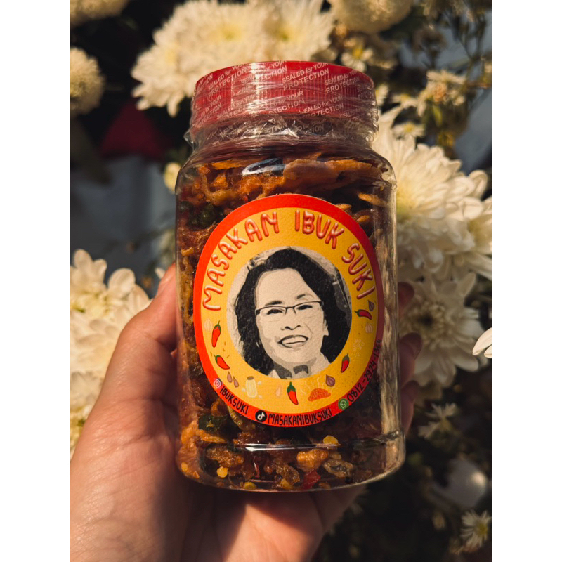 

Bawang Goreng Cabe Teri Ibuk Suki - 300ml