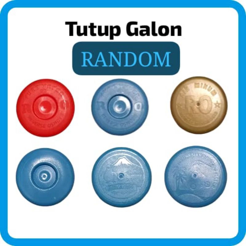 [ 1 Pcs ] Tutup Galon Pet 19 Liter Tutup Botol Air Galon Isi Ulang