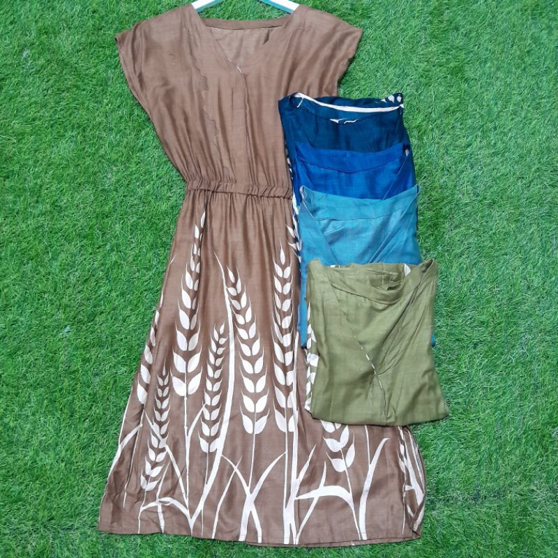 Daster Manohara Bahan Rayon Premium LD 100 Homedress Dress Adem Lembut Katun Motif Kekinian Remaja S