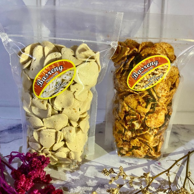 

Basreng original dan pedas homade dijamin nagih -+250gr