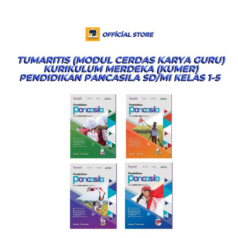 

TUMARITIS PENDIDIKAN PANCASILA SD/MI KELAS 1-5 SD / MI KURIKULUM MERDEKA - PUSTAKA ANDROMEDIA