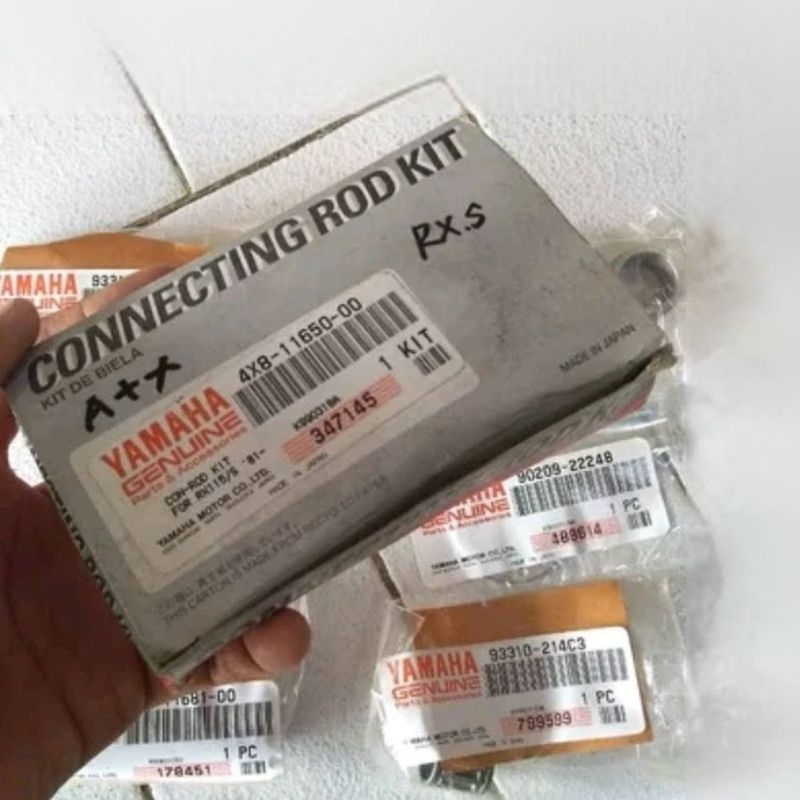 stang piston set Yamaha RX spesial rxs yt115 original nos
