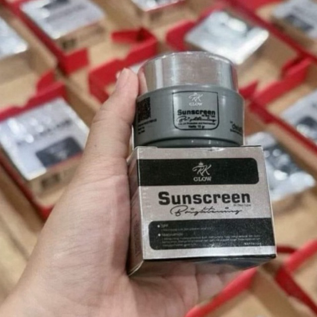 Sunscreen Brightening RK GLOW / Rk Sunscreen Brightening