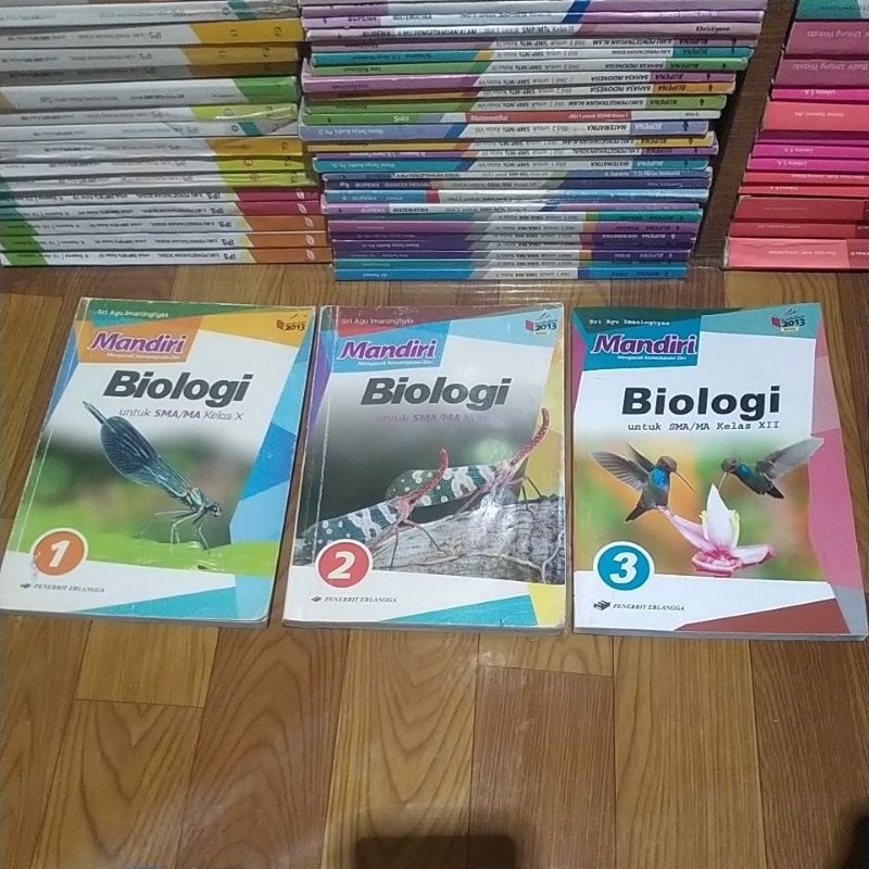 BUKU PAKET MANDI BIOLOGI KELAS 1,2,3 SMA/MA ERLANGGA REVISI