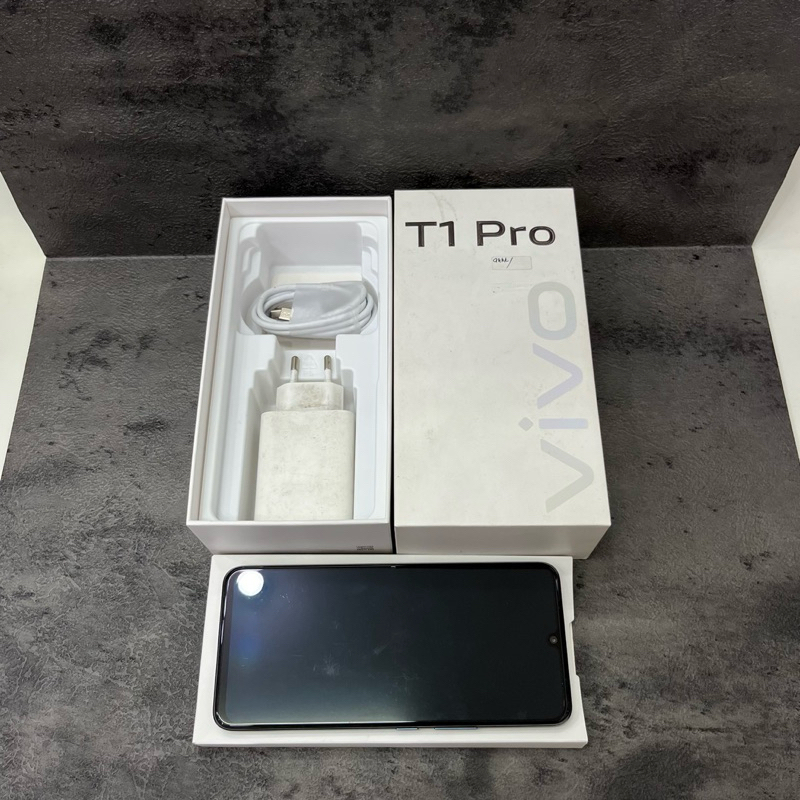 Vivo T1 Pro 5G 8/128gb Fullset Second Garansi Resmi