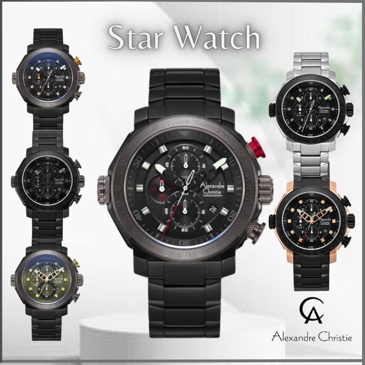 JAM TANGAN ALEXANDRE CHRISTIE 6565 PRIA